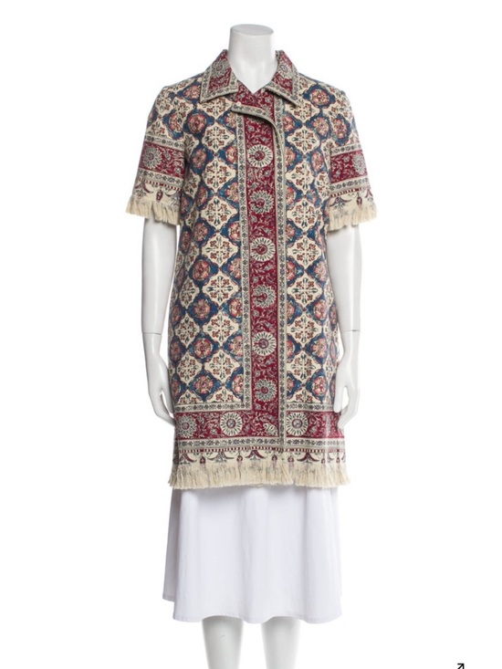 Christian Dior 2017 Print Coat